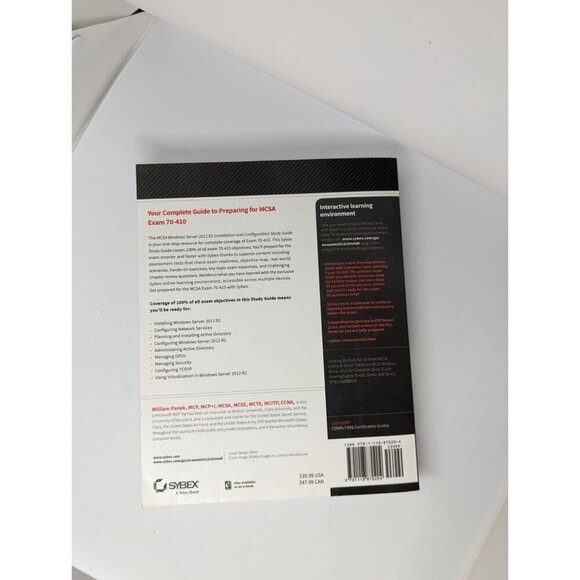 MCSA Windows Server 2012 Study Guide Exam 70-410 - Picture 2 of 4